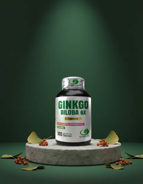 Cápsulas de ginkgo biloba
