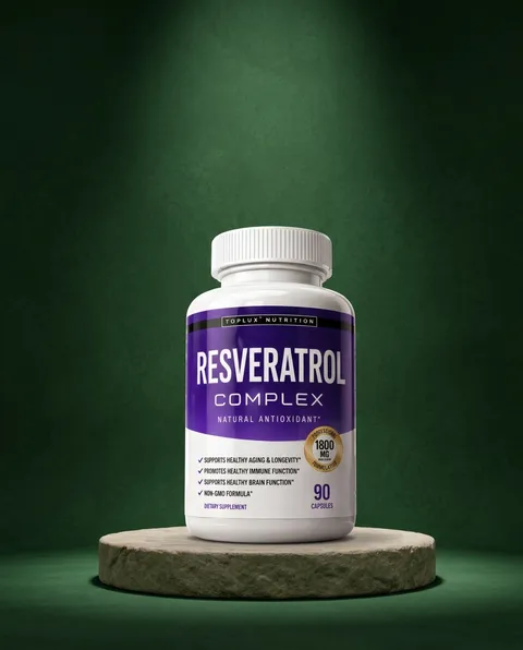 Cápsulas de resveratrol