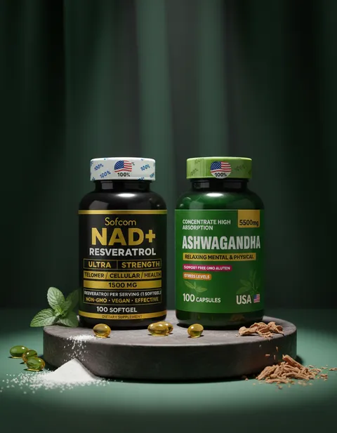 Combo NAD y ashwagandha
