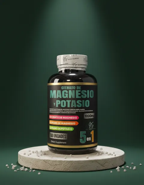 Gomitas de magnesio y potasio