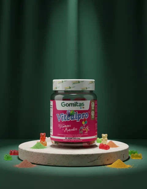 Gomitas de vitaminas para niños