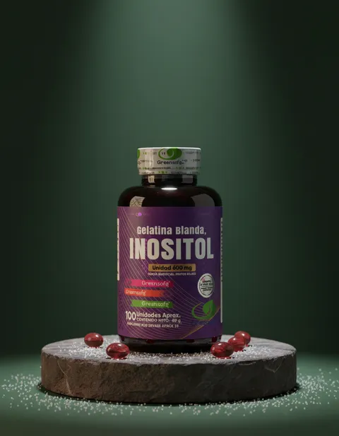Inositol en cápsulas blandas