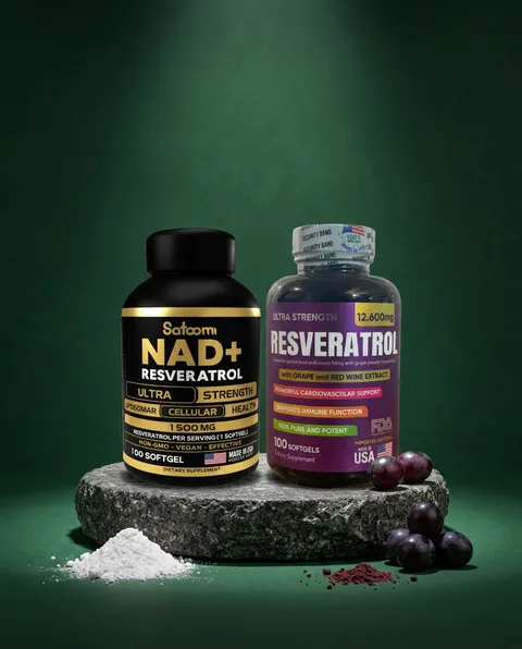 NAD y resveratrol liposomal