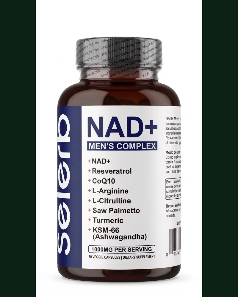 Foto del producto: Cápsulas de NAD+ para hombres