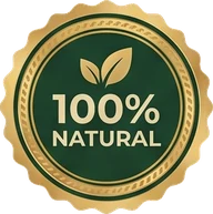 Sello dorado: 100 % natural