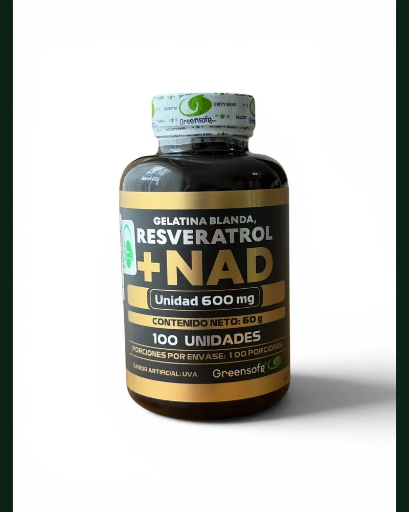 Foto del producto: Resveratrol y NAD en cápsulas